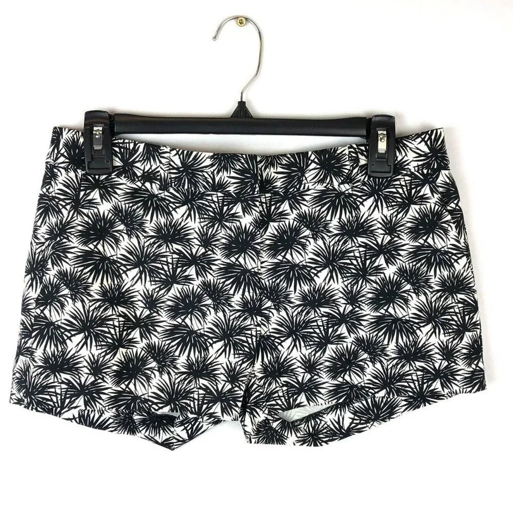 Michael Kors Women’s Black/White Chino Shorts Size 2